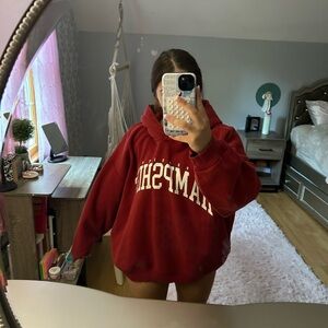 H&M Deep Red Sweatshirt